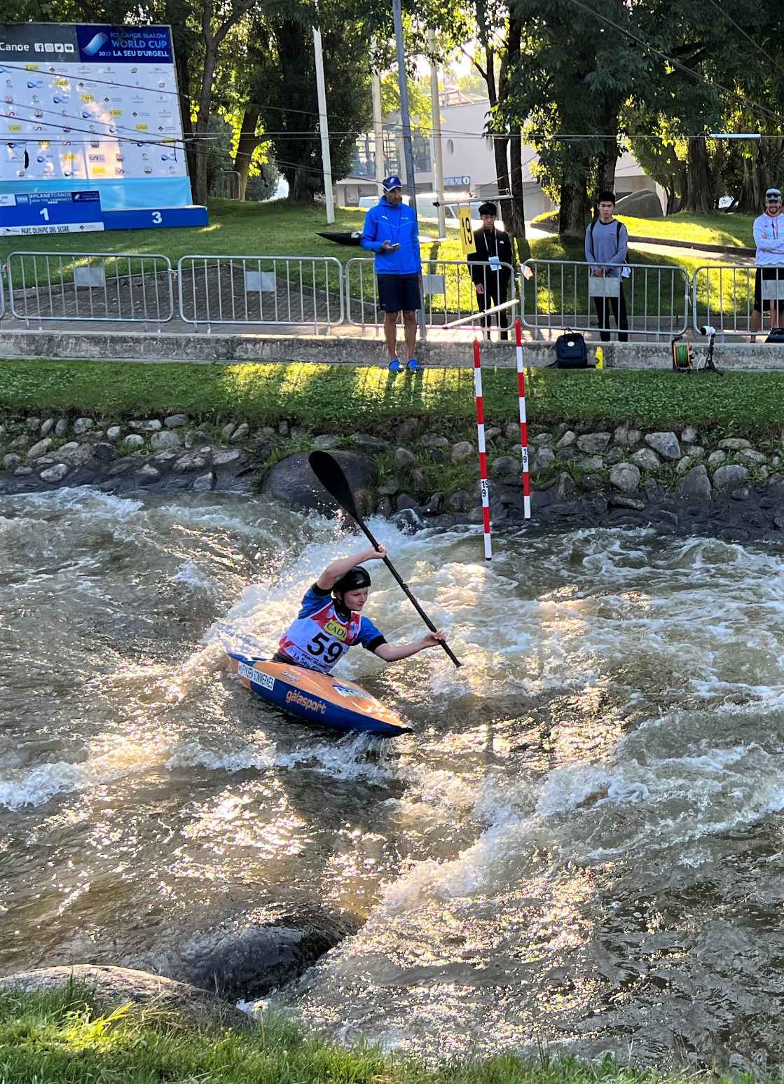 Iris Sommernes satser på slalåmpadl8ing