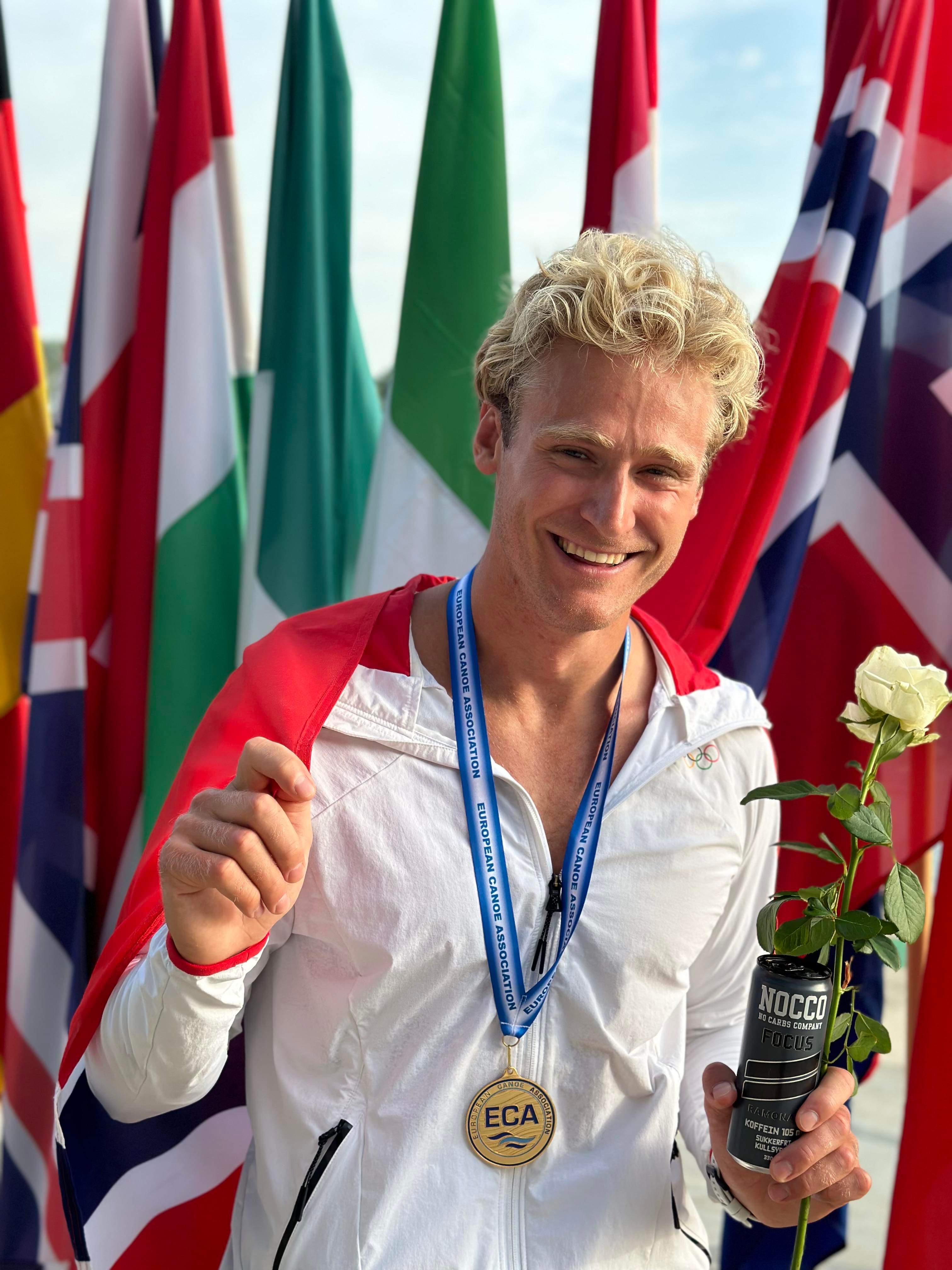 Eivind Andreas Vold vant gull i K-1 Short Track