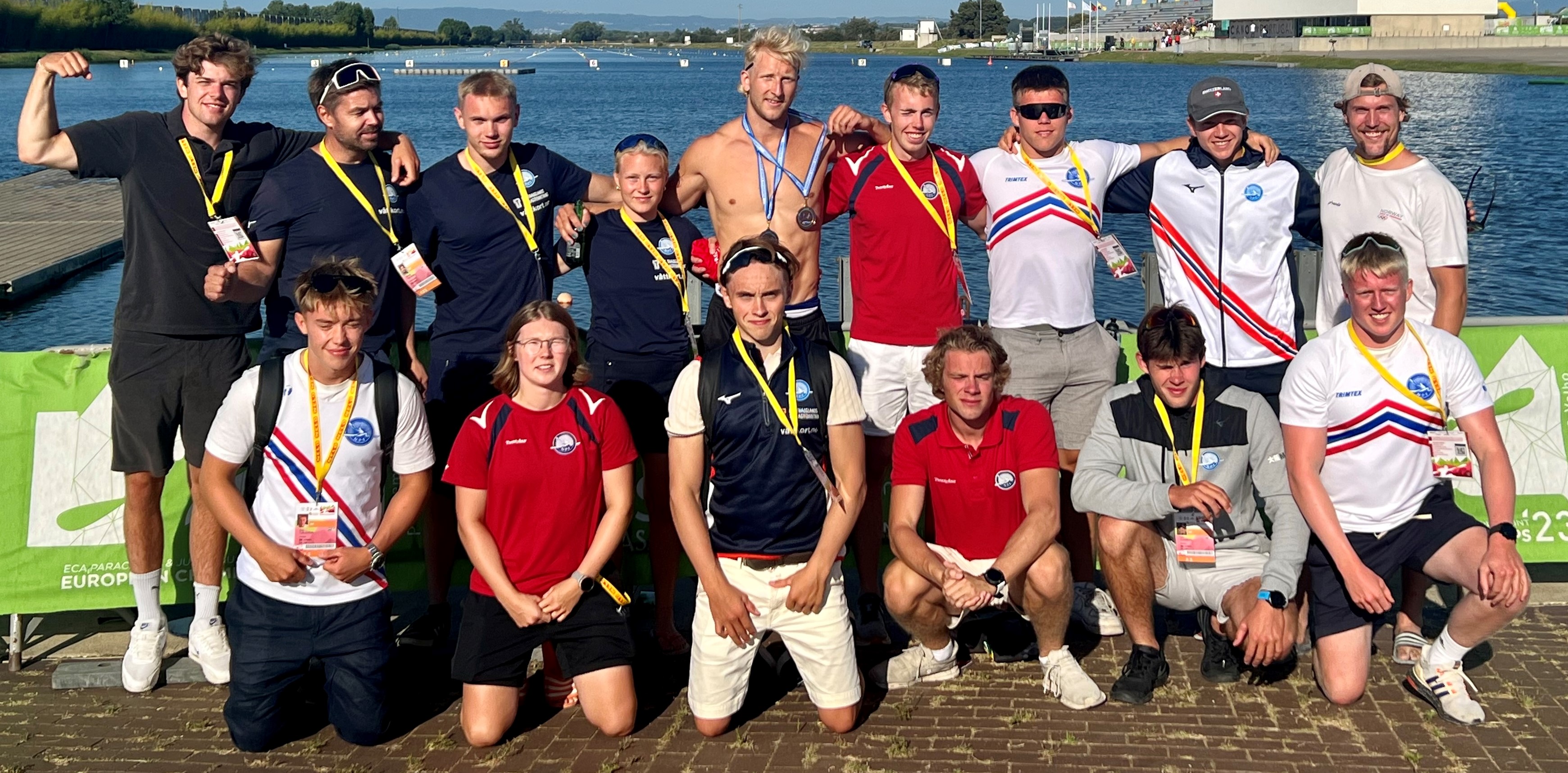 Norges lag under EM for Junior og U23