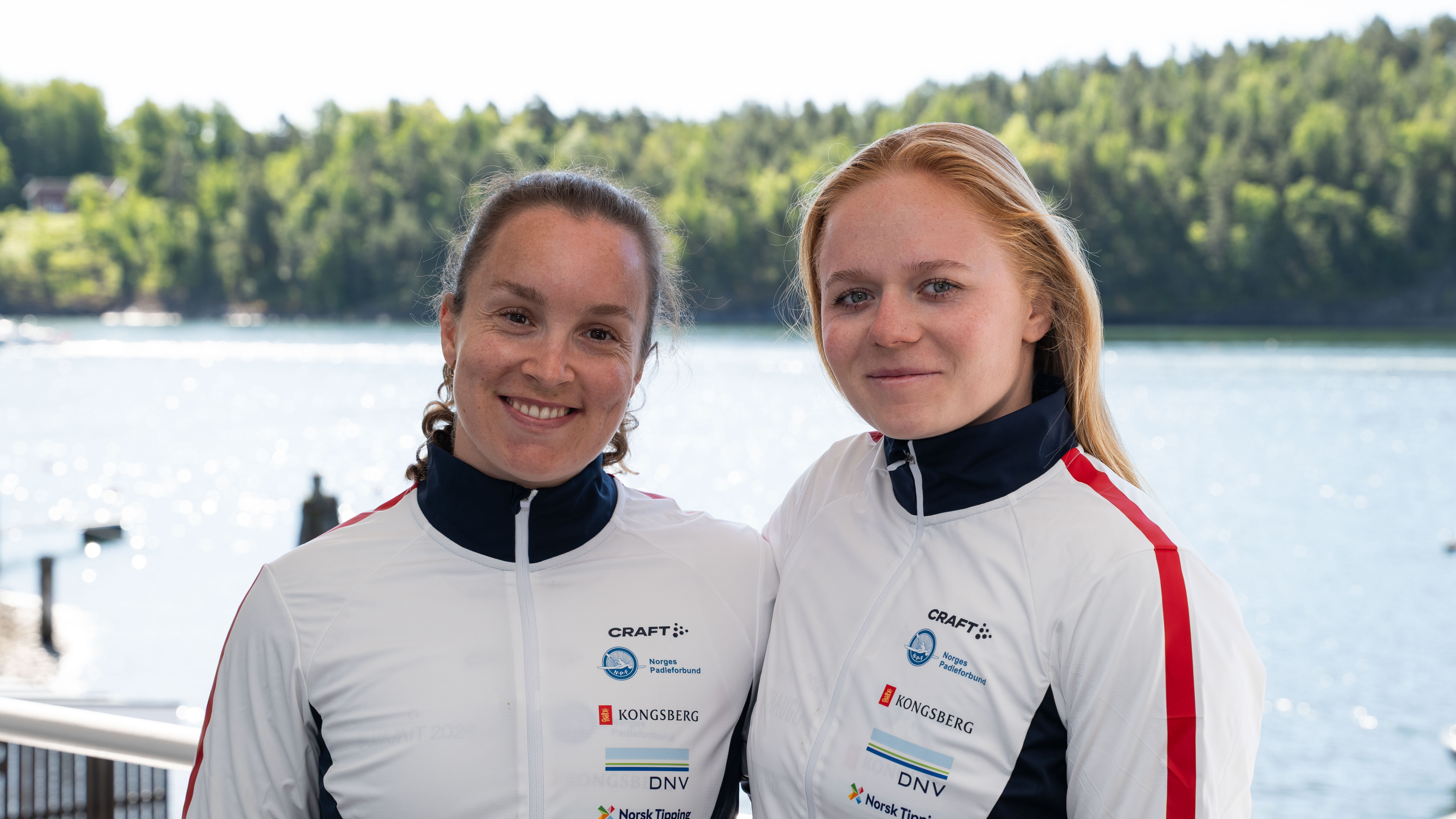 Kristine Amundsen og Maria Virik.